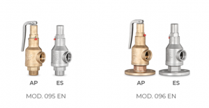 שסתום ביטחון פרופורציונאלי דרוך קפיץ דגם 095 –  MOD. 095 EN Proportional safety valve with spring loading