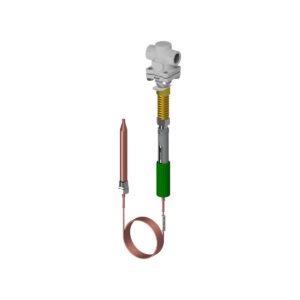 TR25SS – ברז בקרה תרמוסטטי נירוסטה DN15–25