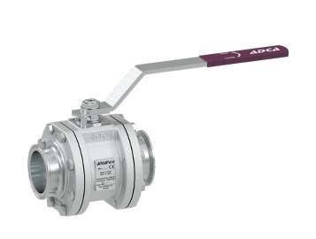 ברז כדורי 3 חלקים לתהליך היגייני ADCAPure M3H – DN65-100 · DIN